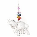 X-mas decor ELEPHANT, 6.9x2.8x 6.2 cm
