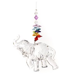 X-mas decor ELEPHANT, 6.9x2.8x 6.2 cm