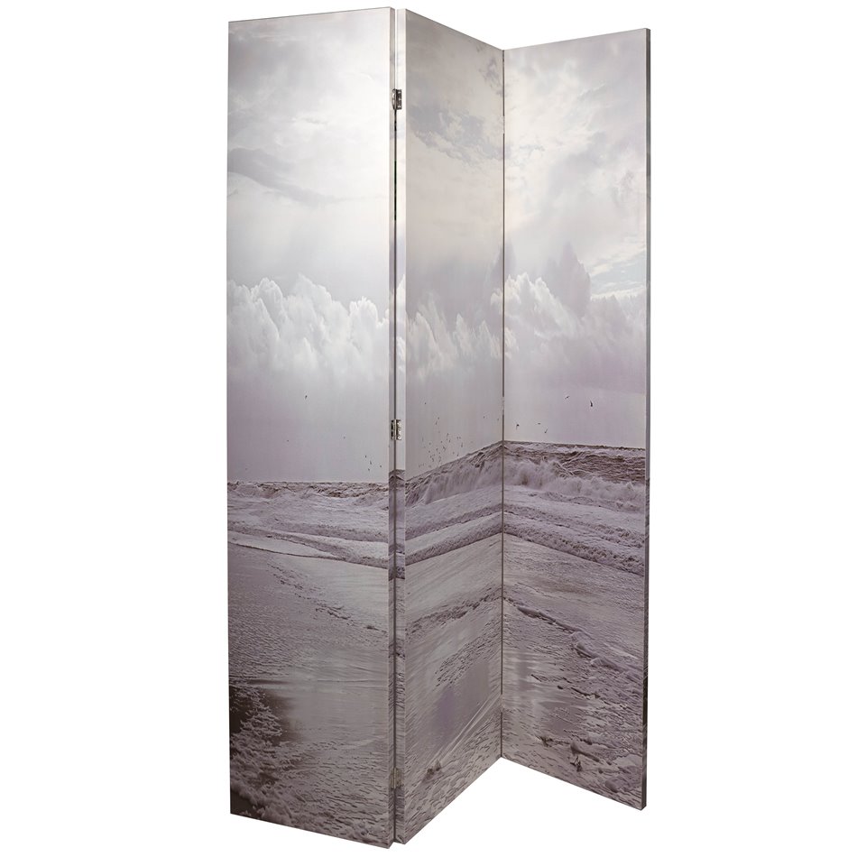 Room screen Beach Idyll, 2 sided, H180x120x2.5cm