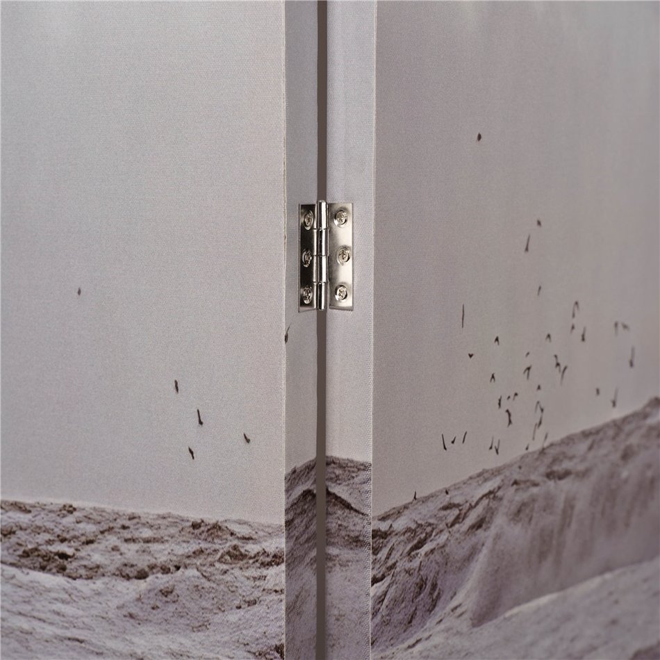 Room screen Beach Idyll, 2 sided, H180x120x2.5cm