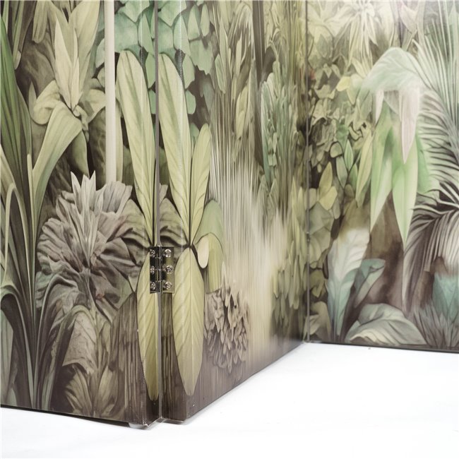 Room screen Jungle, 2 sided, H180x120x2.5cm
