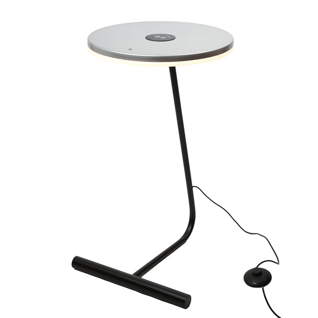 Приставной столик Maida с LED, D34cm H61cm, 8W, 3000K, 2835lm 