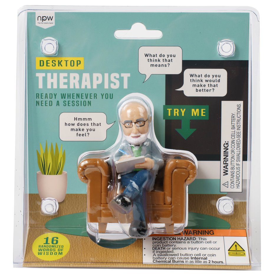 Desktop Terapist, H9x8x5cm