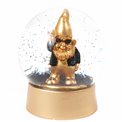 Snow globe Rock Gold, H12cm, D9cm