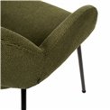 Dining chair Tirnova green, H82x61x59cm, seat height 48.5cm