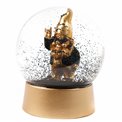 Снежный шар Rock Gold, H12cm, D9cm