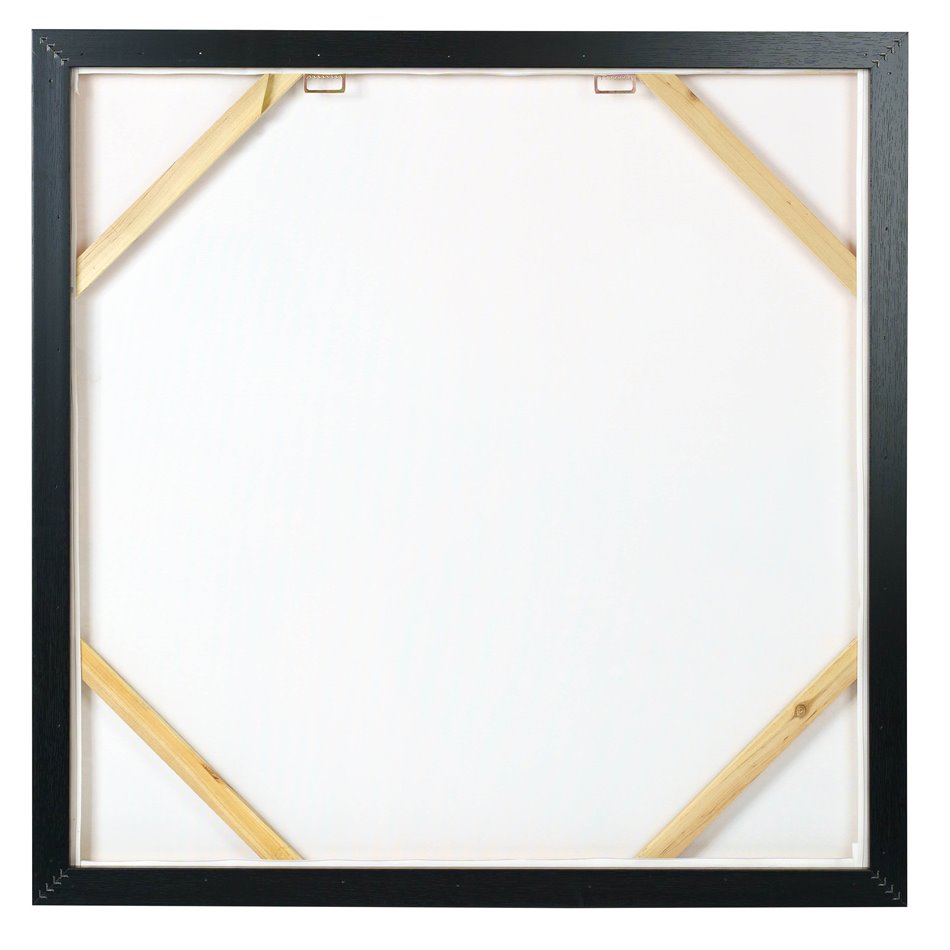 Картина на холсте Way into the yellow, 80x80x3.5cm