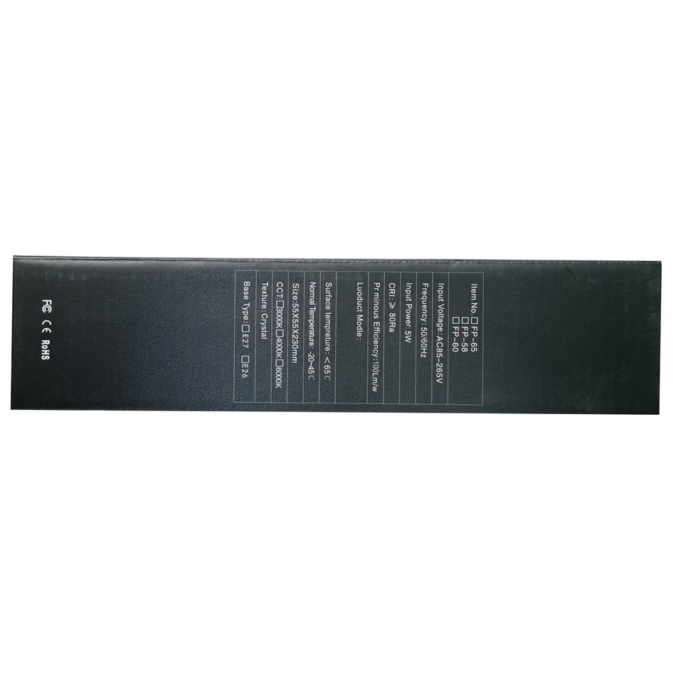 Декоративная лампочка Selva LED, E27 5W, 500lm, 3000K, H23x5x5cm