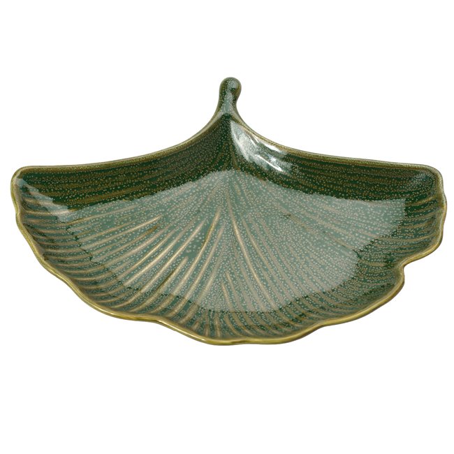Декоративное блюдо Tarha, зеленый, 25.9x19.9cm H2.6cm