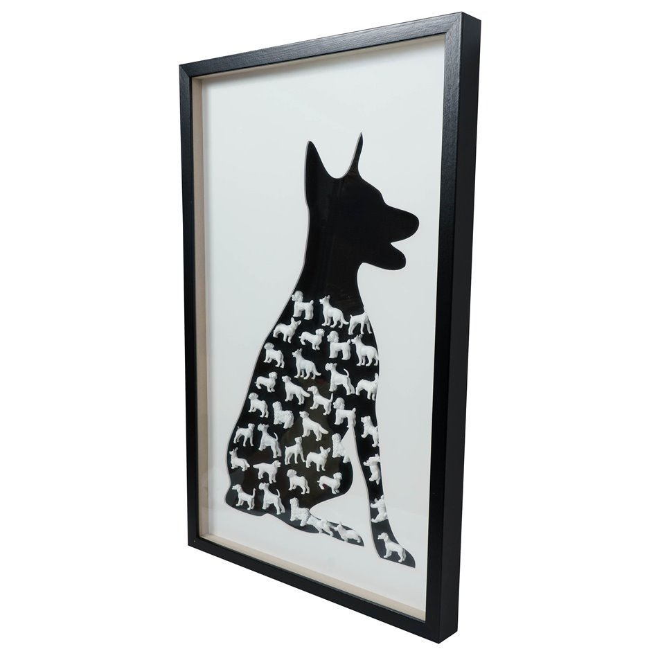 Настенный декор Dog, 50x80cm