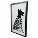 Настенный декор Dog, 50x80cm