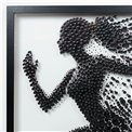 Wall decor Runnig woman, 100x100cm
