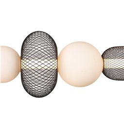 Pendant lamp Maceira A5, H30-130x112x22cm, LED 24W, 3000K, 2835lm