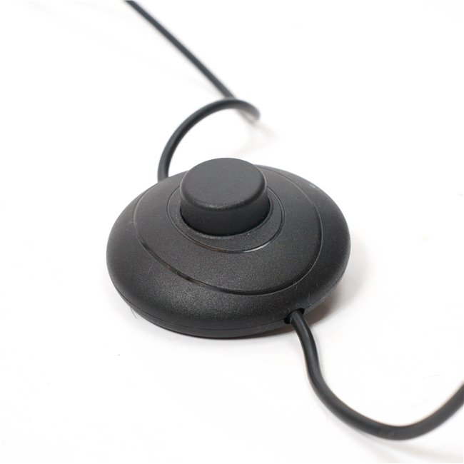 Side table Maida whit LED, D34cm H61cm, 8W, 3000K, 2835lm 