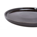 Plate Terre, black colour, D21cm