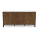 Sideboard Aktapon, brown/beige, lacquered oak veneer, H75x40x160cm