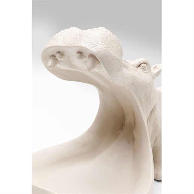 Декоративная фигурка Hungry Hippo, бежевый, H17x14x27cm