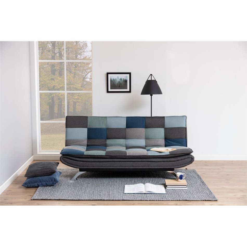 Sofa bed Akit, extendable, H91x98x196cm, seat height 39cm