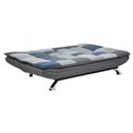 Sofa bed Akit, extendable, H91x98x196cm, seat height 39cm