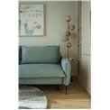 Floor lamp  Rade 5, blue/brass, H170xD30cm, E14x5 40W(MAX)