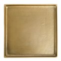 Металлический поднос Jorina gold, золотой цвет, 25x25cm H2cm
