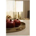 Decorative tray round Furiollo M, D36.7cm, H4cm