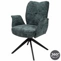 Dining chair Fiorentino 78, rotatable 360 degrees, H88x66x63cm, seat height 48.5cm