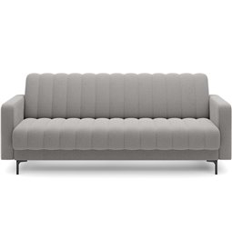 Sofa bed Eroneyy, sleeping function, Xillar 04, grey, H86x212x89cm