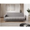 Диван-кровать Eroneyy, раздвижной, Xillar 04, серый, H86x212x89cm