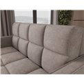 Sofa bed Eldeverio 3-seater, sleeping function, Poco 07, beige, H83x154x103cm