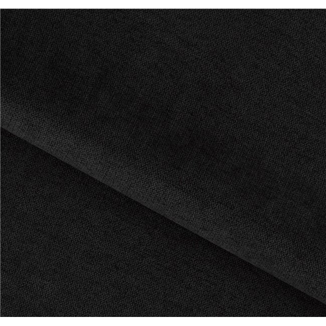 Sofa bed Eldeverio 3-seater, sleeping function, Poco 10, black, H83x154x103cm