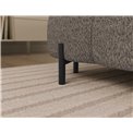 U-shaped sofa Elferaria R, sleeping function, Royal 20, boucle, dark beige, H93x358x202cm