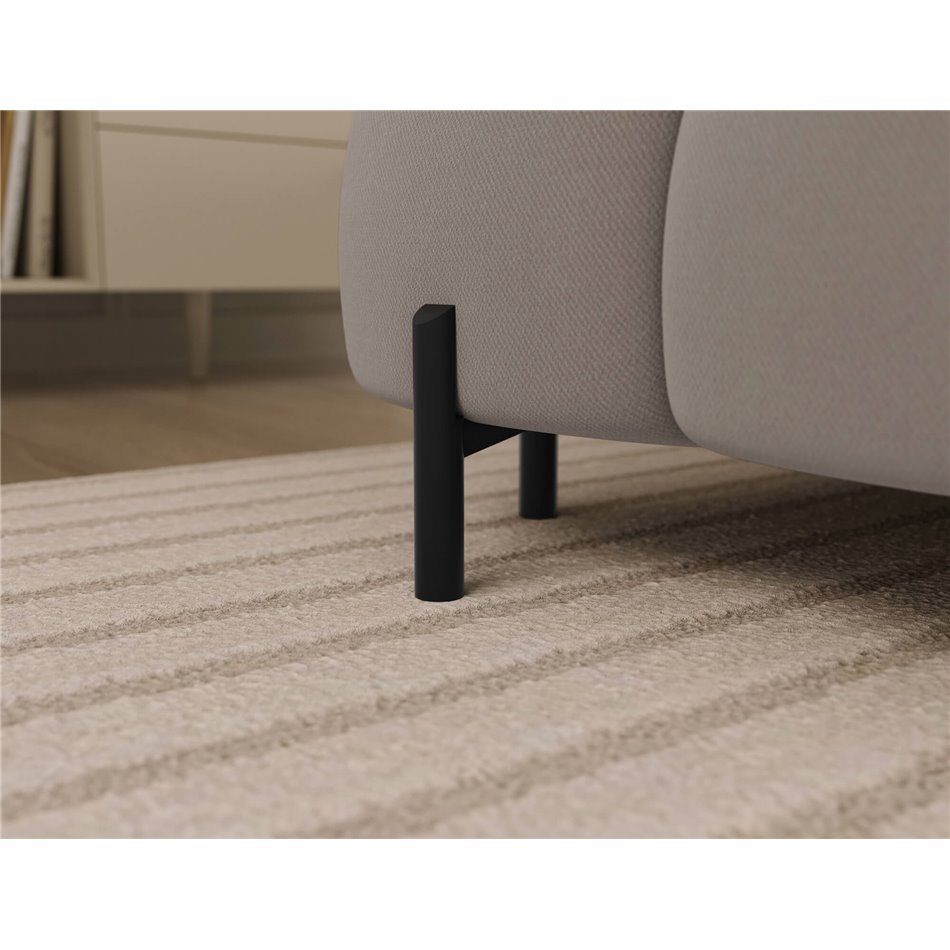 U-shaped sofa Elferaria R, sleeping function, Sola 18, beige, H93x358x202cm