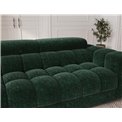 Sofa bed Efestello, sleeping function, Amore 35, boucle, dark green, H96x260x100cm