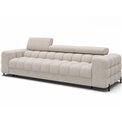 Sofa bed Efestello, sleeping function, Baffix 20, brown, H96x260x100cm