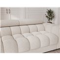 Sofa bed Efestello, sleeping function, Baffix 20, brown, H96x260x100cm