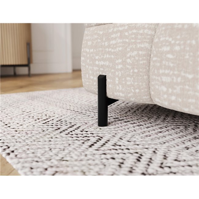 Sofa bed Efestello, sleeping function, Baffix 20, brown, H96x260x100cm