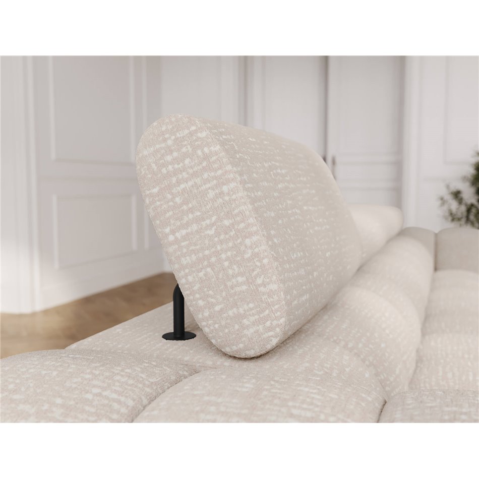 Sofa bed Efestello, sleeping function, Baffix 20, brown, H96x260x100cm