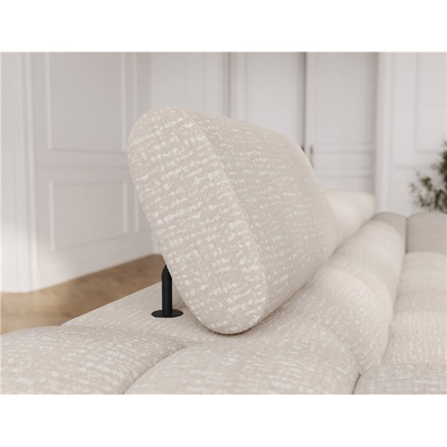 Sofa bed Efestello, sleeping function, Baffix 20, brown, H96x260x100cm