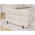 Sofa bed Efestello, sleeping function, Baffix 20, brown, H96x260x100cm