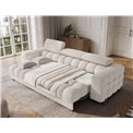 Sofa bed Efestello, sleeping function, Baffix 20, brown, H96x260x100cm