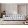 Sofa bed Efestello, sleeping function, Coralline 01, white, H96x260x100cm
