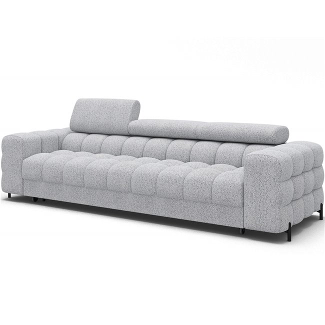 Sofa bed Efestello, sleeping function, Coralline 01, white, H96x260x100cm
