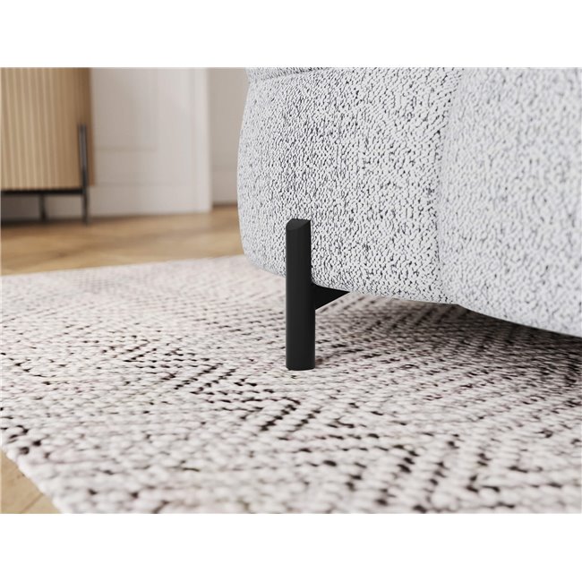 Sofa bed Efestello, sleeping function, Coralline 01, white, H96x260x100cm