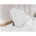 Sofa bed Efestello, sleeping function, Royal 01, boucle, white, H96x260x100cm