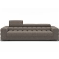Sofa bed Efestello, sleeping function, Royal 20, boucle, brown, H96x260x100cm