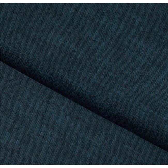 Угловой диван Elevvi L, раздвижной, Manhattan 40, бархат, синий, H102x260x184cm