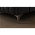 U-shaped sofa Eluis L, sleeping function, Sawana 14, black, H92x347x202cm