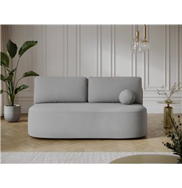 Sofa bed Eliana, sleeping function, Poco 03, light grey, H93x193x96cm