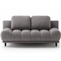 Sofa bed Elguavio, sleeping function, Paolli 04, grey, H97x210x91cm